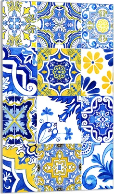 Produktbild von Herdabdeckplatte 30x52 Glaskeramikkochfeld Abdeckung Spritzschutz Glasplatte Deko Schneidebrett, Mosaik Bunt