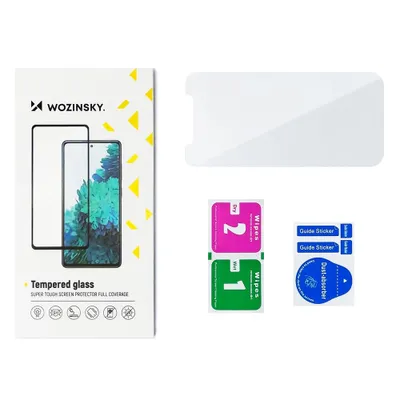 Zdjęcie produktu dla Wozinsky Full Glue szkło hartowane Moto G51 na cały ekran z ramką czarny