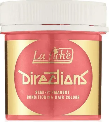Produktbild von 4 x La Riche Directions Semi-Permanent Hair Color 88ml Tubs - PASTEL PINK