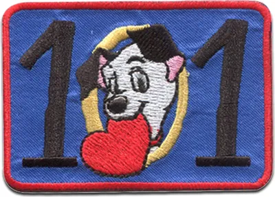 Produktbild von Disney © 101 Dalmatiner Lucky - Aufnäher, Bügelbild, Aufbügler, Applikationen, Patches, Flicken, Zum Aufbügeln, Größe: 6,3 x 4,5 cm