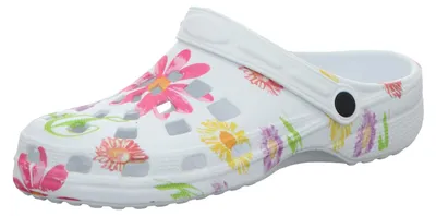 Produktbild von Sneakers Damen-Badeschuh Weiß mit Blumen, Farbe:weiß, EU Größe:40