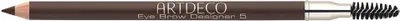 Image de Crayon à sourcils avec pinceau (Eye Brow Designer) 1 g - Teinte : 5 blond cendré