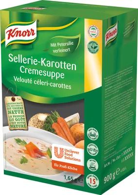 Produktbild von Knorr Sellerie-Karotten Cremesuppe