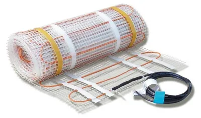 Zdjęcie produktu dla Elektryczny system ogrzewania podłogowego Sapho WARM TILES, 0,8 m², 130 W, dwużyłowy