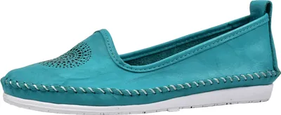Produktbild von Andrea Conti 0023410 Damen Slipper Ballerina Mokassins Leder, Größe:42 EU, Farbe:Blau