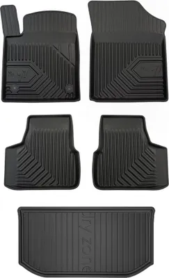 Image de SET 77 tapis de sol et tapis de porte VW UP à hayon à partir de 2011