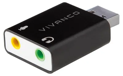 Immagine prodotto di VIVanco™Adattatore USB-A Maschio A Jack Microfono E Jack Cuffie