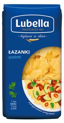 Obrázek produktu pro Lubella Pasta Lazanki 400 G