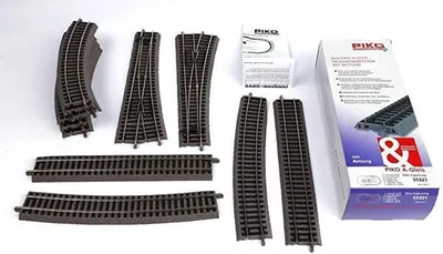 Produktbild von Piko 55321 H0 A-Gleis mit Bettung Set C