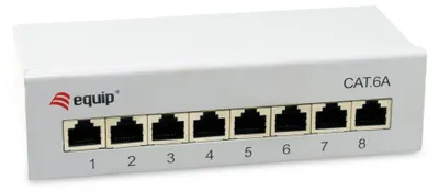 Obrázok produktu pre Equip 326521, 10GBase-T, 10 Gigabit Ethernet, 10000 Mbit/s, RJ-45, Cat6a, Šedá