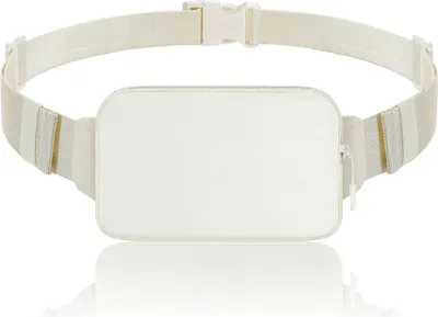 Produktbild von Fashion Running Gürteltaschen - Crossbody Mini-Tasche mit verstellbarem Gurt für Outdoor-Läufe - MoKo Bauchtaschen für Damen und Herren - Workout Reisen Wandern Radfahren Beige