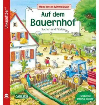 Produktbild von Unkaputtbar: Mein erstes Wimmelbuch: Auf dem Bauernhof