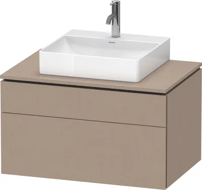 Produktbild von DURAVIT LC4880075750000 Konsolen-WTU wandhängend L-Cube 550x8