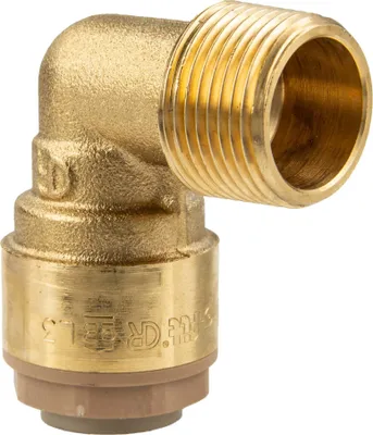 Produktbild von ITAP-FIT Messing-Steckverbinder Winkel für Cu-Rohr Ø 12 mm x 1/2 AG - DVGW