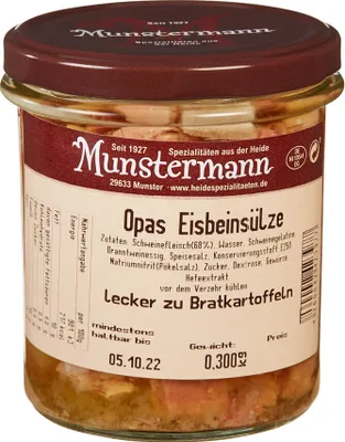 Produktbild von Opas Eisbeinsülze