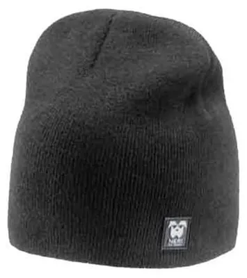 Produktbild von Warme Winter-Strickmütze für Damen und Herren, in Schwarz, Einheitsgröße