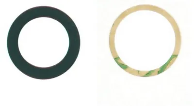 Produktbild von Google Pixel 3 Kamera Glas Linse + Kleber, Schwarz