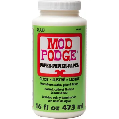 Produktbild von Mod Podge Paper Gloss / Papier Glanz - Kleber / Versiegelung / Lack 473ml