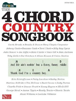 Produktbild von The 4-Chord Country Songbook
