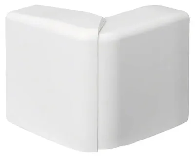 Immagine prodotto di Canale per battiscopa angolare esterno Hager LxH 20 x 55 mm