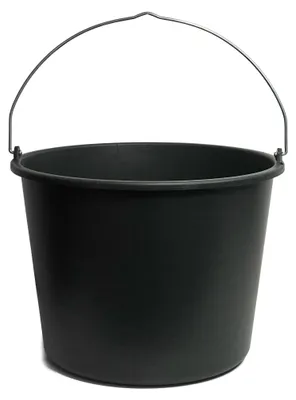 Produktbild von 1x Eimer 5 Liter mit Literskala Baueimer, Mörtelkübel, Putzeimer, Malereimer
