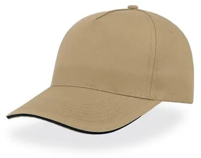 Image de Casquette Atlantis Start 5 Sandwich 5 panneaux LT889 (taille unique) (kaki/marine)