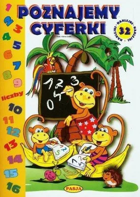 Imagen del producto de Książeczka edukacyjna Poznajemy cyferki - dla najmłodszych