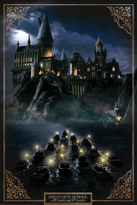 Produktbild von ABYstyle Poster Hogwarts Castle multicolor Standard