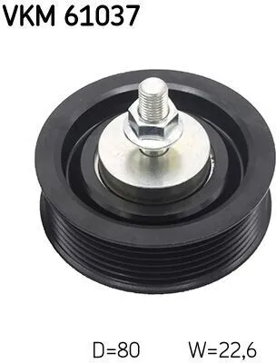 Produktbild von SKF VKM 61037 Umlenkrolle Keilrippenriemen für TOYOTA Yaris Schrägheck (P9) Yaris Schrägheck (P1)