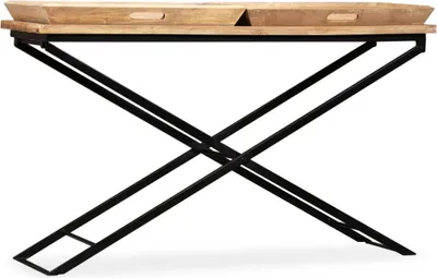 Obrázok produktu pre vidaXL Konzolový stolík z masívneho mangového dreva 130 x 40 x 80 cm