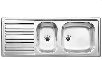 Produktbild von Blanco Top EZS 11 x 4 Edelstahlspüle Naturfinish Set