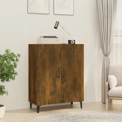 Obrázek produktu pro vidaXL Příborník Smoked Oak 70x34x90 cm Dřevěné konstrukce