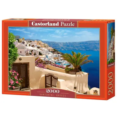 Zdjęcie produktu dla Castorland Santorini, Greece 2000 pcs, 2000 szt., Krajobraz, 9 lat(a)