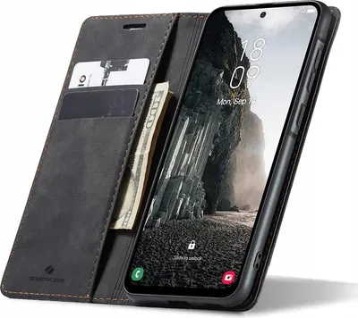 Image de SPACECASE Etui portefeuille pour Galaxy A36 Noir