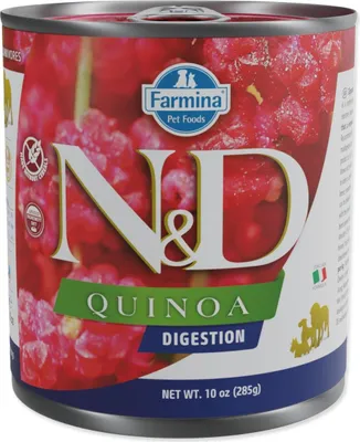 Obrázek produktu pro N&D DOG QUINOA Adult Digestion Lamb & Fennel 285g