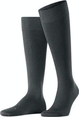 Produktbild von FALKE Energizing Baumwolle Kniestrümpfe Herren anthracite 47-48