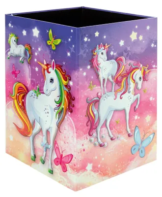 Obrázek produktu pro HERMA 19738 Koš na odpadky s designem jednorožce z pevného kartonu 22x31,5cm