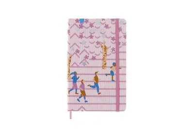 Produktbild von Moleskine 18 Monate Wochen Notizkalender - Sakura 2022/2023, Large/A5, Stoffeinband, Jogger
