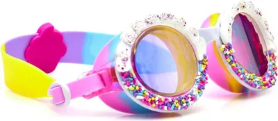 Image de Bling2O Lunettes de natation enfants Bake Off - Lunettes de natation avec motif cupcake et paillettes