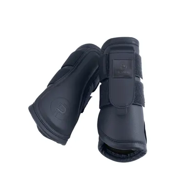 Image de Eskadron Guêtres pour chevaux Faux Leather atlantic blue Platinum 2024, taille:M