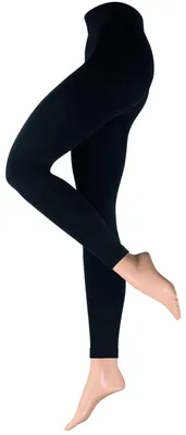 Productafbeelding van NUR DIE Leggings, warm en comfortabel - zwart - maat 40-44