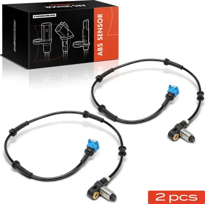 Image de Frankberg 2x Capteur ABS Essieu Arrière pour Citroën Saxo Peugeot 106 II Van 1.0L 1.1L 1.4L 1.5L 1.6L 1996-2004