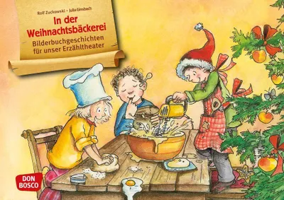 Produktbild von In der Weihnachtsbäckerei. Kamishibai Bildkartenset