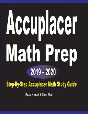 Produktbild von Accuplacer Math Prep 2019 - 2020