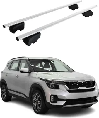 Produktbild von Dachgepäckträger, Querstange, für Kia Seltos, Baujahre 2020-2023, Farbe: Silber, mit ABE-Zulassung