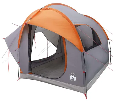 Obrázok produktu pre vidaXL Stan do auta, sivý a oranžový, 239 x 210 x 210 cm, polyester a oceľ