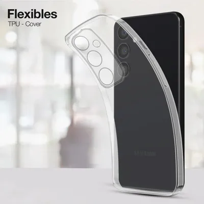 Produktbild von Slim Cover für Samsung Galaxy S24 FE Hülle Transparent Flexibel Elastisch Backcover Schutzhülle Handyhülle