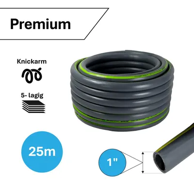 Produktbild von Premium Gartenschlauch 1 Zoll 25m