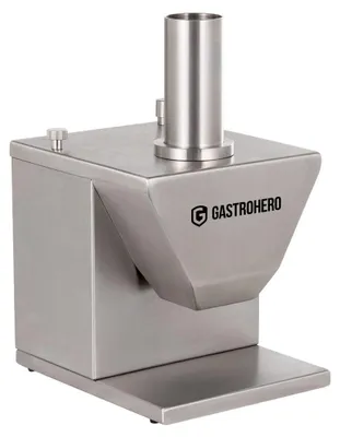 Produktbild von GastroHero Currywurst Schneider ECO elektrisch Wurstschneider Edelstahl Imbiss Wurstschneider Schneidemaschine 5–30 mm 230 V