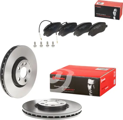 Produktbild von Bremsscheibensatz mit Bremsklötzen vorn 71772593